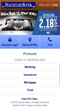 Mobile Screenshot of dacotahbank.com